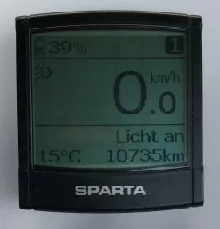 Sparta ION Display Sparta Typ-3-V2 -Fahrradzubehör Verkäufe 710240g