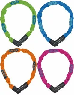 ABUS Tresor 1385/75 Kettenschloss Neon ... Bitte Farbe Wählen