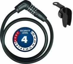 ABUS Tresor 6412C/85 Incl. Sattel-Halter SCLL