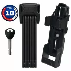 ABUS Bordo 6005/90K Black SH-Halter Plus-Serie