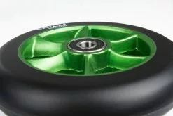 Chilli Pro Scooter Ersatzrolle Wheel Turbo 110mm Black PU / Green Core -Fahrradzubehör Verkäufe C 1034 BGb