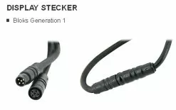 Brose Displaykabel-Adapter Bloks Gen.1 Auf Higo (2018er Display An 2016/2017er Rad) Ausverkauft ! -Fahrradzubehör Verkäufe Display Stecker Bloks Generation 1 1