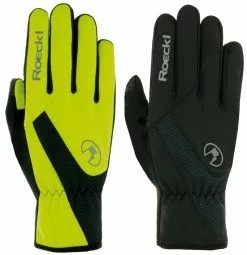 Roeckl Roth 3103-835 Windstopper® Softshell -Fahrradzubehör Verkäufe Handschuhe Roeckl Roth Top Function Winter schwarz neongelb 10 103835 0999 0215 3103 835 000