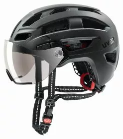 Uvex Finale-Visor 52-57cm / 56-61cm 12 Uvex Finale-Visor 52-57cm / 56-61cm -Fahrradzubehör Verkäufe Helm Uvex Finale Visor black matt 56 61cm 4043197296210 S4107530317