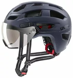 Uvex Finale-Visor 52-57cm / 56-61cm 13 Uvex Finale-Visor 52-57cm / 56-61cm -Fahrradzubehör Verkäufe Helm Uvex Finale Visor dark blue matt 52 57cm S4107530715 4043197323121