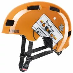 Uvex HLMT-4 51-55cm / 55-58cm -Fahrradzubehör Verkäufe Helm Uvex HLMT 4 orange tape 51 55cm S4109800215 4043197325927