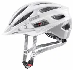 Uvex True 52-55cm / 55-58cm -Fahrradzubehör Verkäufe Helm Uvex True white grey 52 55cm S4100530215 4043197337050