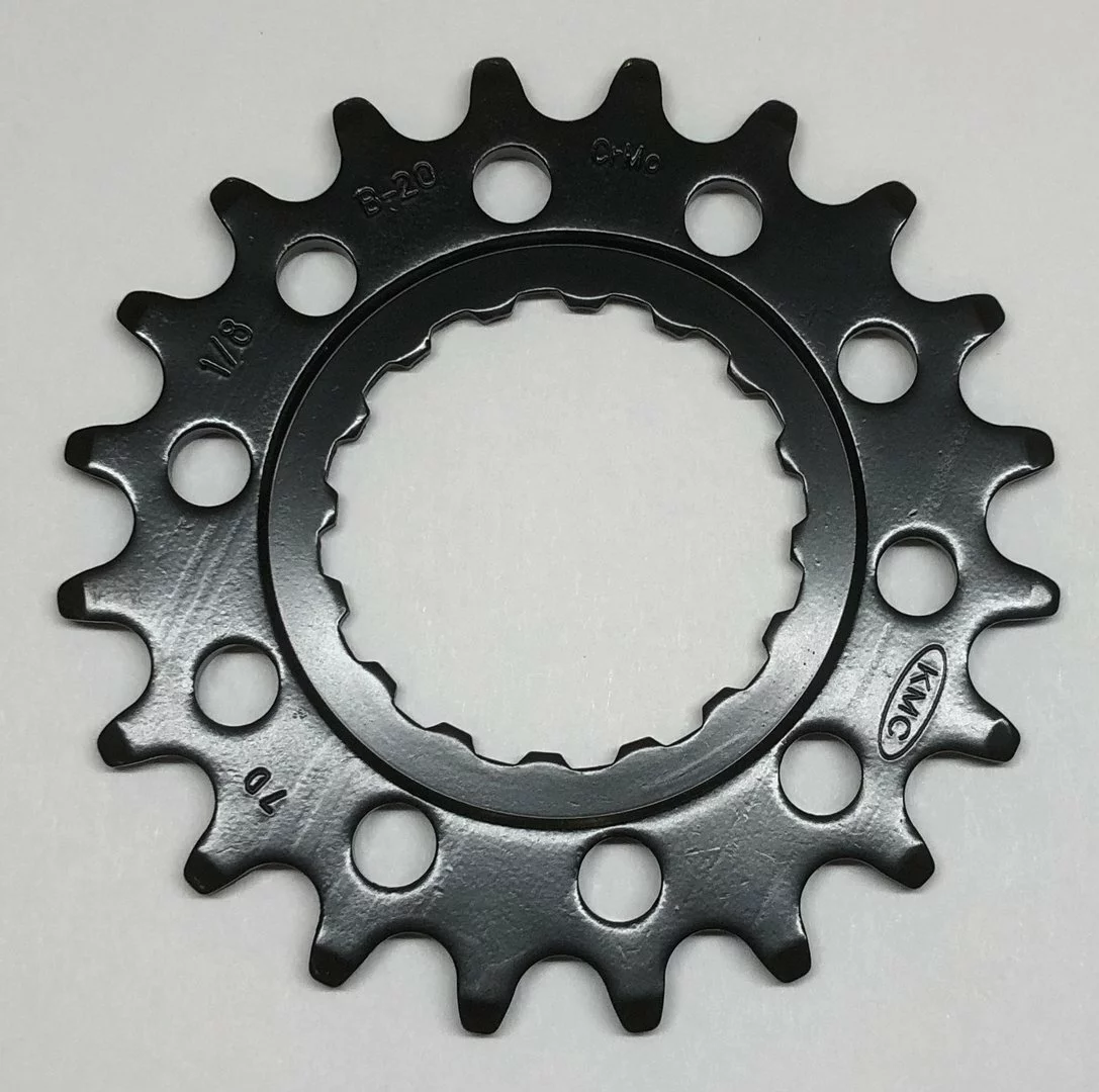 KMC Kettenrad Für Modelle 2. Generation Ab 2014 20 Zähne 1/8 Zoll Schwarz 10.000km+ 1 KMC Kettenrad Für Modelle 2. Generation Ab 2014 20 Zähne 1/8 Zoll Schwarz 10.000km+