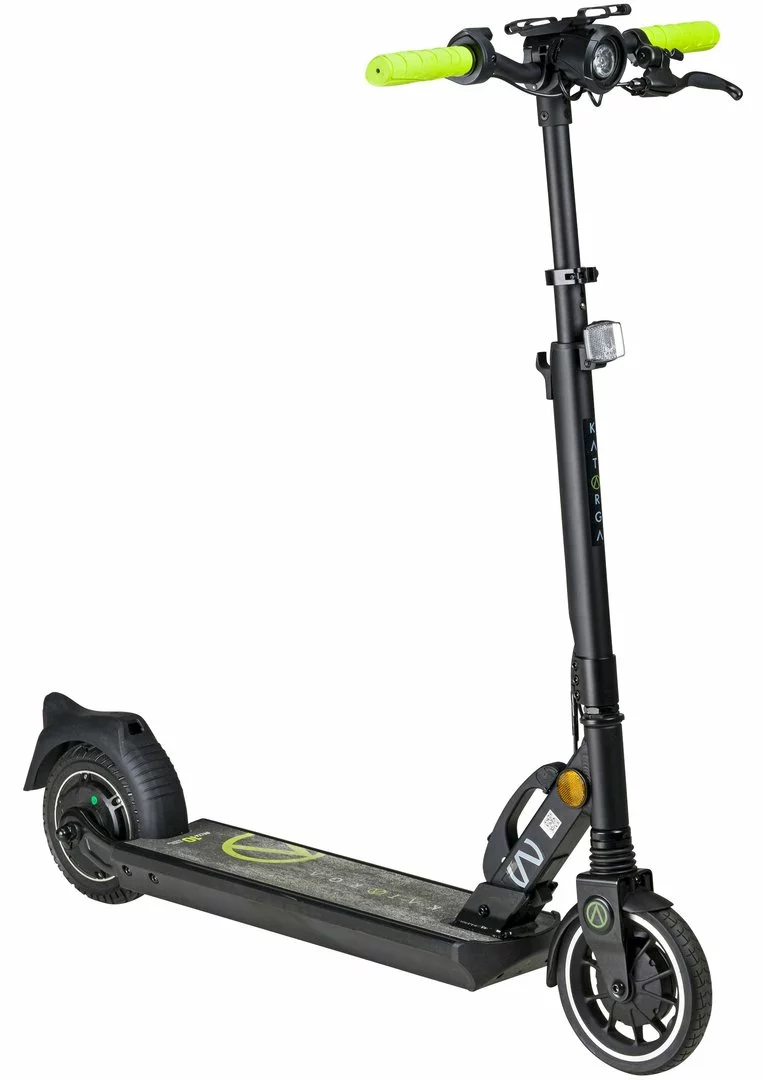 Katarga Delta 10 E-Scooter Schwarz-lime 1 Katarga Delta 10 E-Scooter Schwarz-lime