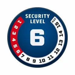 ABUS Raydo Pro Steel-O-Flex 1460/85 Incl. KF-Sattelhalter -Fahrradzubehör Verkäufe Level6