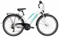 Pegasus Avanti 2021 18-Gang -Fahrradzubehör Verkäufe Pegasus Avanti 2021 26 Zoll Damen Trapez weiss tuerkis 526 74238 596 74244