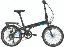 Pegasus P8A Alu Faltrad 8-Gang Kettenschaltung 20 Zoll Schwarz-blau
