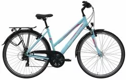 Pegasus Piazza 2018 21-Gang -Fahrradzubehör Verkäufe Pegasus Piazza 2018 21 Gang Damen Trapez hellblau matt 586 00645