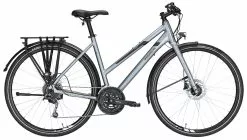 Pegasus Premio Superlite Disc 2018 30-Gang -Fahrradzubehör Verkäufe Pegasus Premio Superlite Disc 2018 Damen Trapez grau schwarz 586 52845 52850 52855