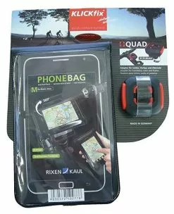 Rixen & Kaul Smartphone-Tasche Klickfix IPhonebag Gr.M -Fahrradzubehör Verkäufe Rixen und Kaul KickFix Phonebag M Quad Smartphone Tasche 2708 4030572102778c
