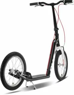 Puky Joker 16 Zoll -Fahrradzubehör Verkäufe Roller Scooter Puky Joker 16 Zoll schwarz weiss 5631 4015731056314d