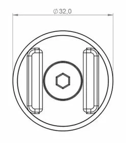 SP Connect™ SP Halterung Micro Stem Mount Alu Für A-Head Kappe -Fahrradzubehör Verkäufe SP Connect Micro Stem Mount Alu Halterung A Head Kappe FA003492008 4028017531221c