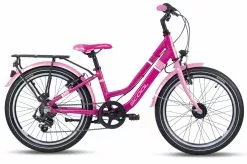 S'COOL S´Cool ChiX Twin Alloy 20-7S -Fahrradzubehör Verkäufe Scool chiX Twin Alloy 20 7S 7 Gang Kettenschaltung pink pink 6253 4250969262537